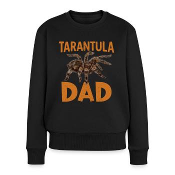 Vogelspinne Papa Vogelspinnen Sammler Vogelspinne - Frauen Premium Bio Pullover - Schwarz - Vorne - Julia (174cm)
