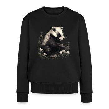 Bébé Stinktier Skunk - Pull Premium bio Femme - noir - Devant - Julia (174cm)