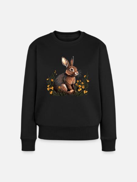 Lapin Lapin - Pull Premium bio Femme - noir