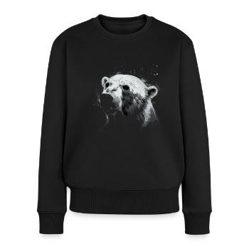 Polar Bear Polar Bear Bear - Women's Premium Organic Jumper - black - Front - Julia (174cm)