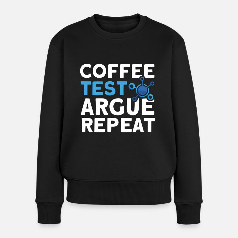 QA Ingenieur QA Tester Software Tester - Frauen Premium Bio Pullover - Schwarz