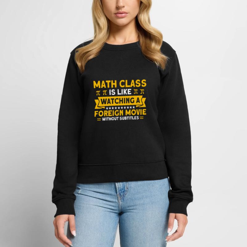 Math Mathematics Science Math Gift Women's Premium Organic Jumper