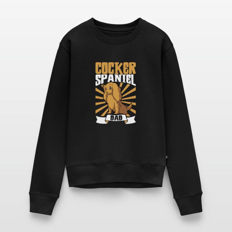 Cocker Spaniel Dad - Cocker Spaniel Women's Premium Organic Jumper