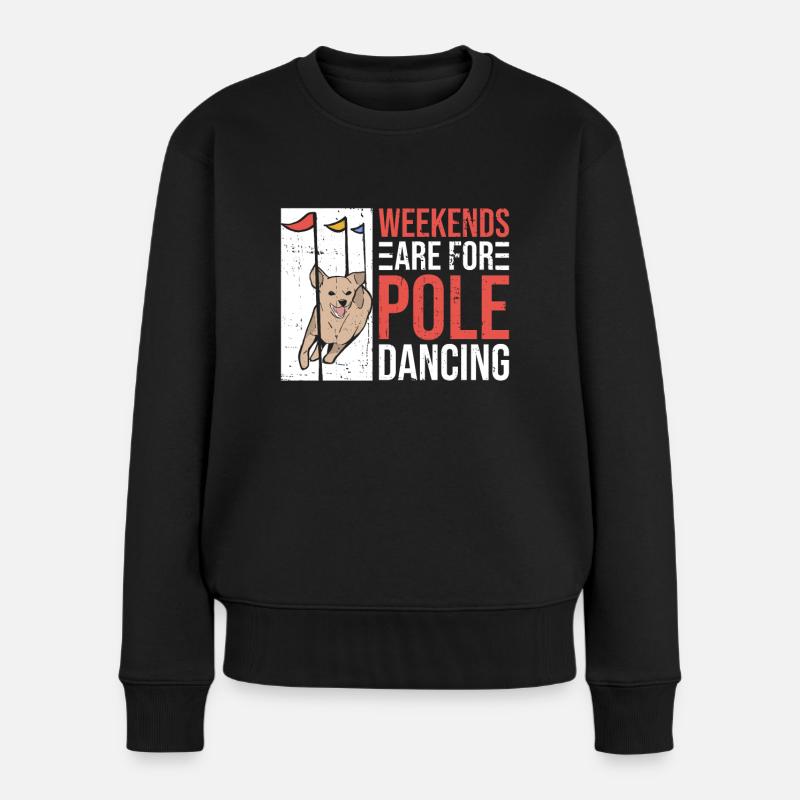 Dog Agility Trainer Design pour Dog Agility - Pull Premium bio Femme - noir