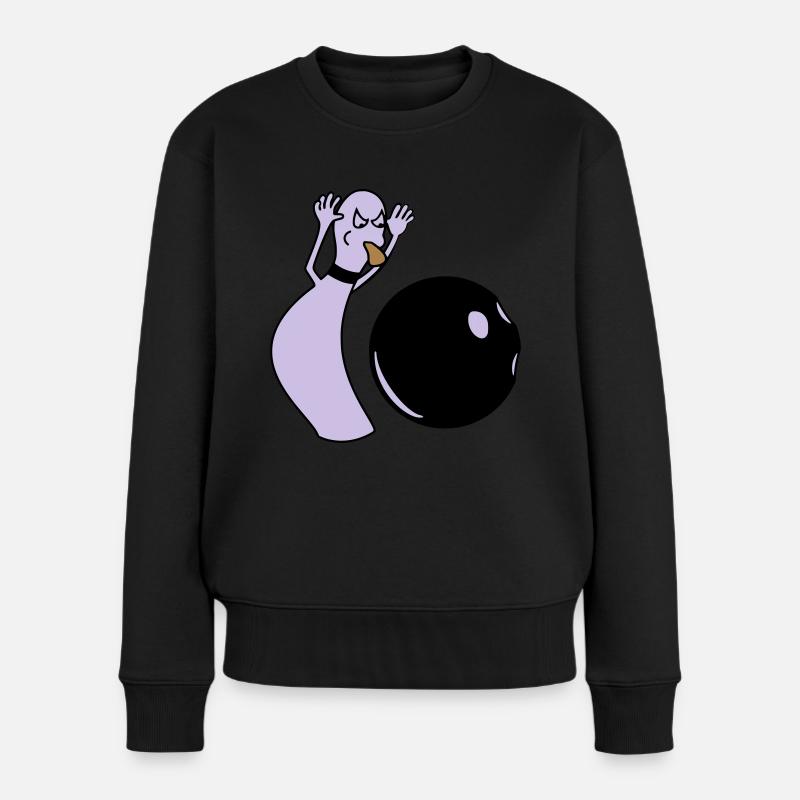 ällabätsch reloaded - Frauen Premium Bio Pullover - Schwarz