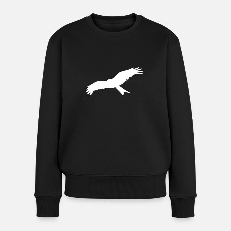 Rot-Milan - Frauen Premium Bio Pullover - Schwarz