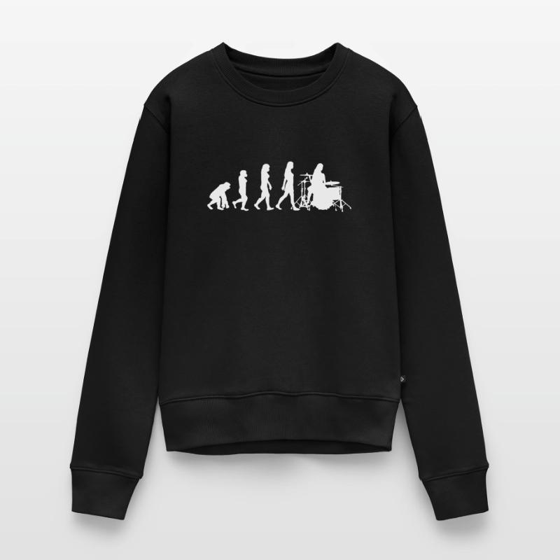 Drummer Evolution Drums Drummer Women's Premium Organic Jumper