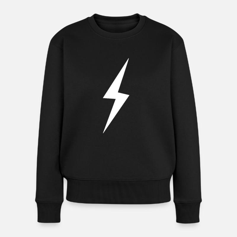 foudre - Pull Premium bio Femme - noir