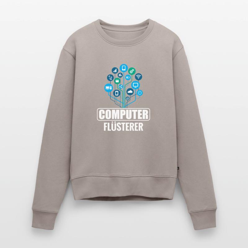 Programmierer Informatik Admin Computer Flüsterer Frauen Premium Bio Pullover