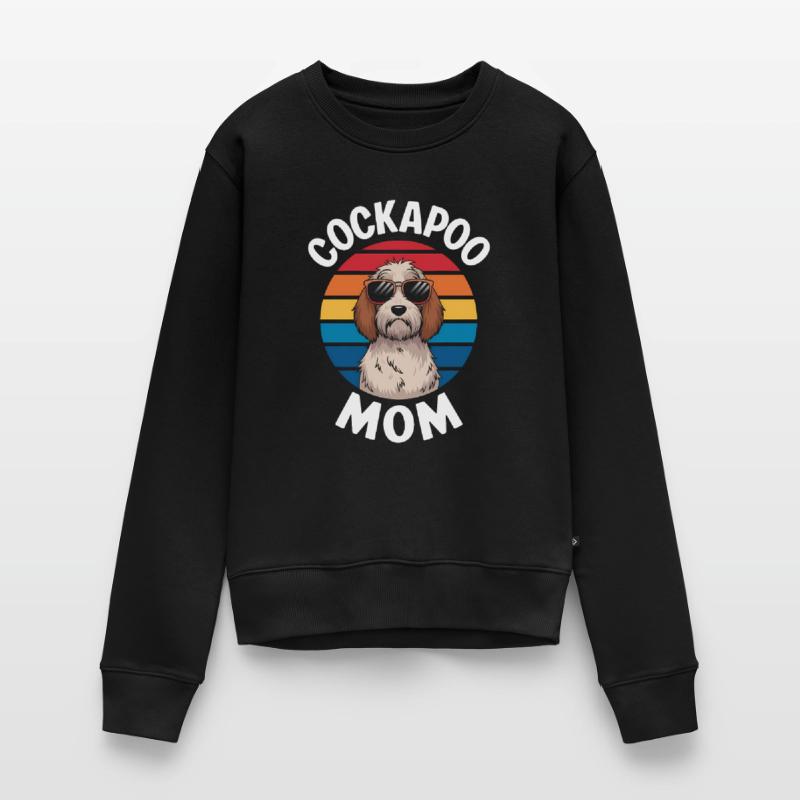 Cockapoo Spruch Mama Lustiges Cockapoo Geschenk Frauen Premium Bio Pullover