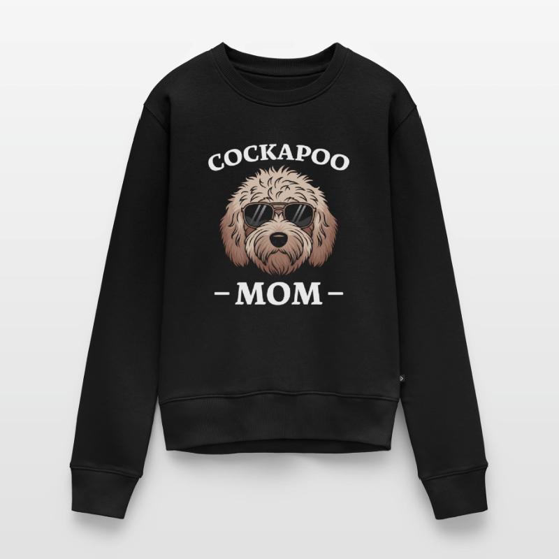 Cockapoo Spruch Mama Lustiges Cockapoo Geschenk Frauen Premium Bio Pullover