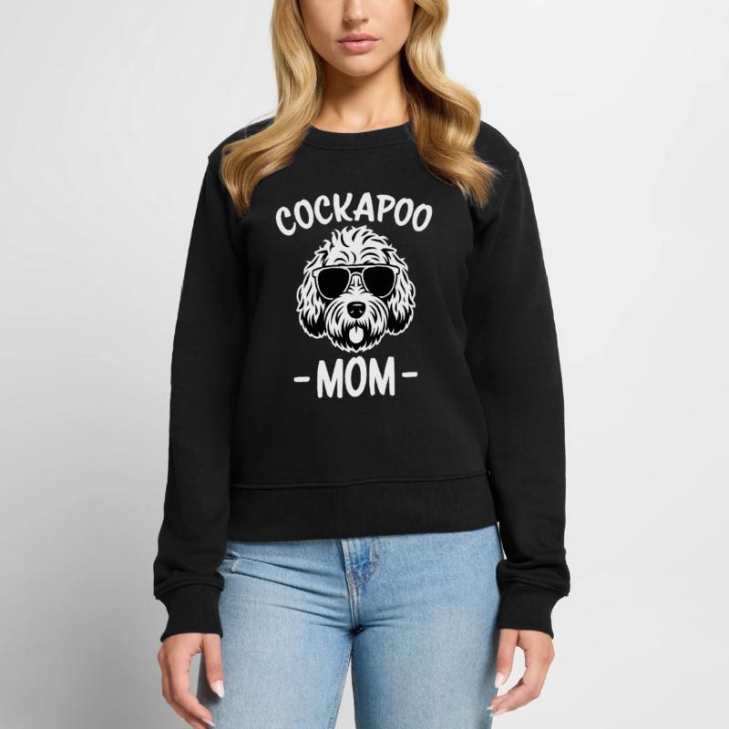 Cockapoo Spruch Mama Lustiges Cockapoo Geschenk Frauen Premium Bio Pullover