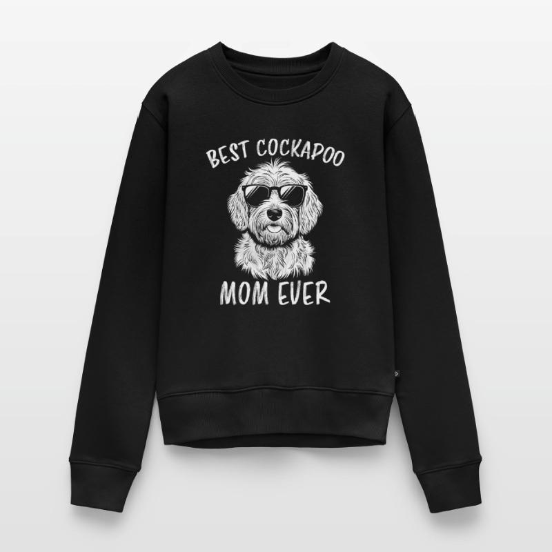 Cockapoo Spruch Mama Lustiges Cockapoo Geschenk Frauen Premium Bio Pullover
