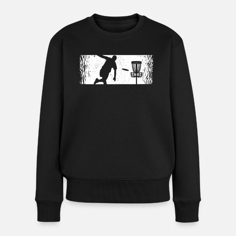 Disc Golf Players Disc Golf Disc Golf Players - Pull Premium bio Femme - noir