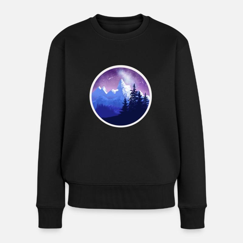 Des trêves - Pull Premium bio Femme - noir