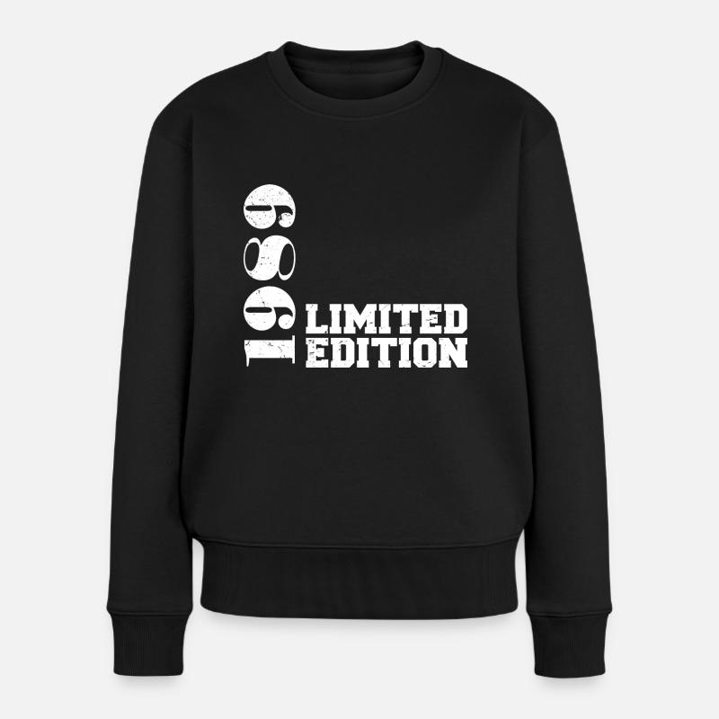 Begrænset udgave 1989, fødselsdagsgave 1989 - Premium økologisk sweatshirt til kvinder - sort