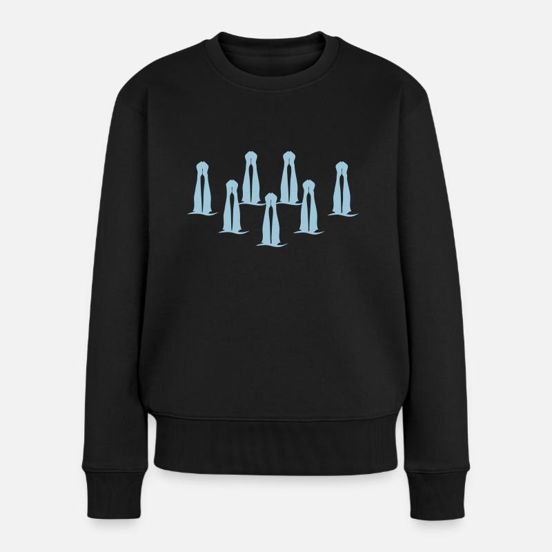 natation synchronisee - Pull Premium bio Femme - noir