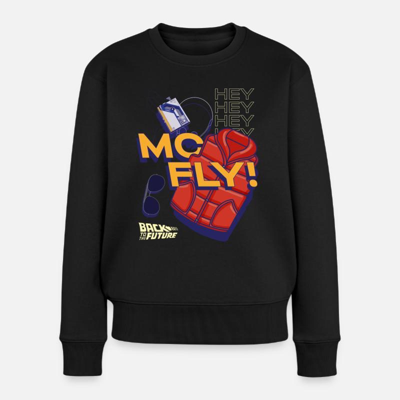 Retour Vers Le Futur Starter Kit McFly! - Pull Premium bio Femme - noir