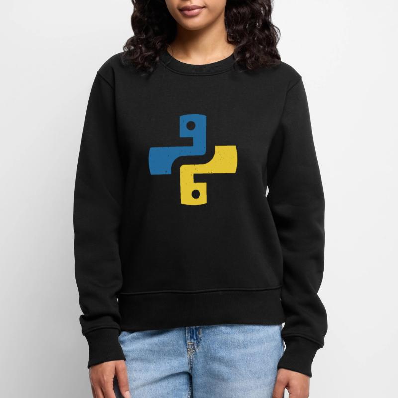 Python Programmiersprache Frauen Premium Bio Pullover