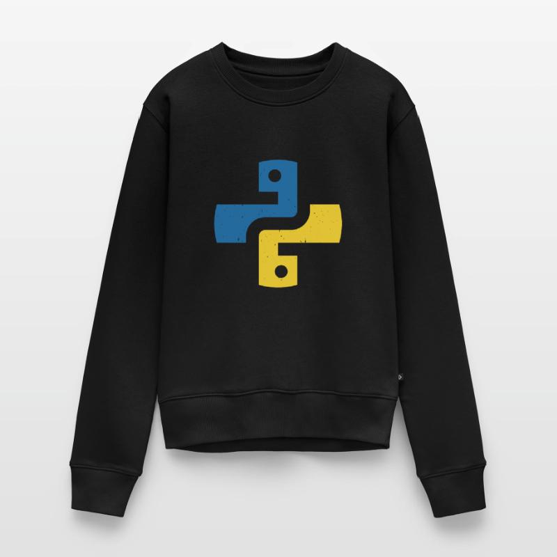 Python Programmiersprache Frauen Premium Bio Pullover