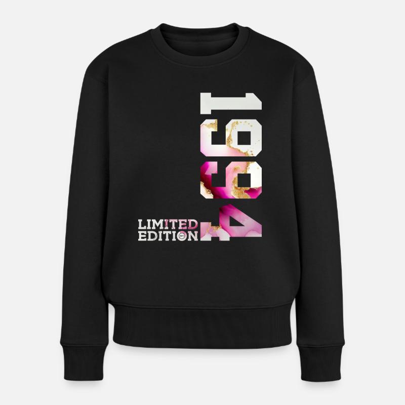 32E ANNIVERSAIRE 32 ANS ÉDITION LIMITÉE 1994 - Pull Premium bio Femme - noir