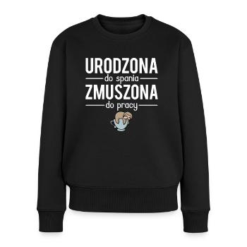 Urodzona du spania zmuszona du pracy polonaise - Pull Premium bio Femme - noir - Devant - Julia (174cm)