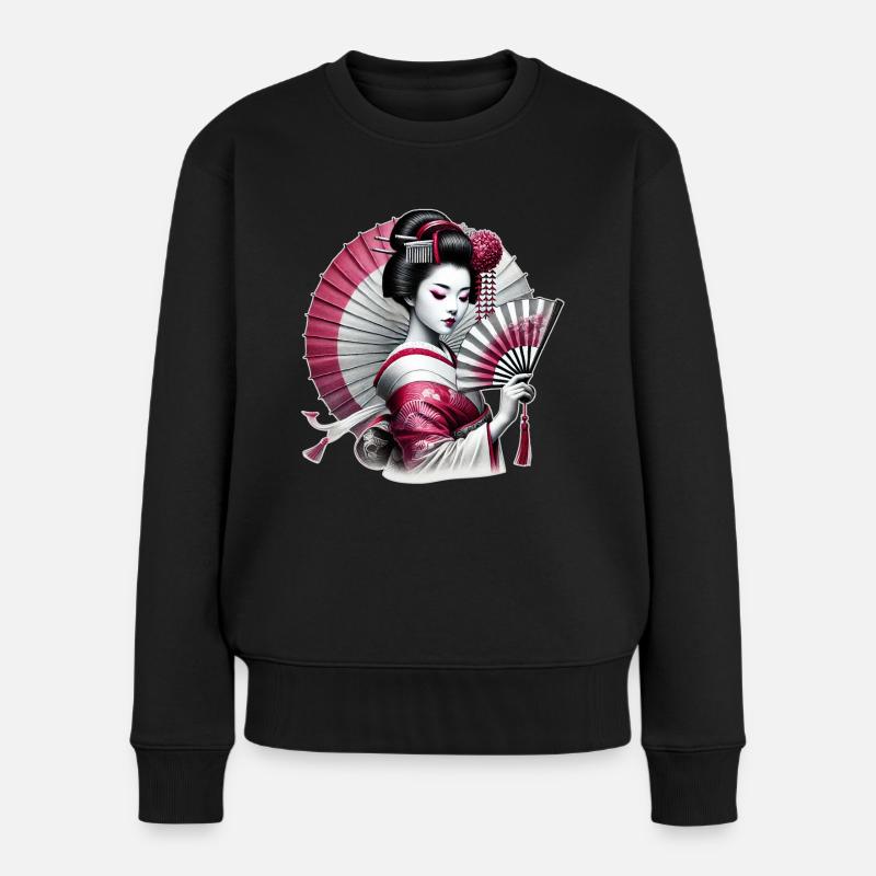 Belle Geisha - Pull Premium bio Femme - noir