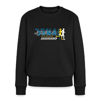 Jena Is Running - Women's Premium Organic Jumper - black - Front - Julia (174cm)