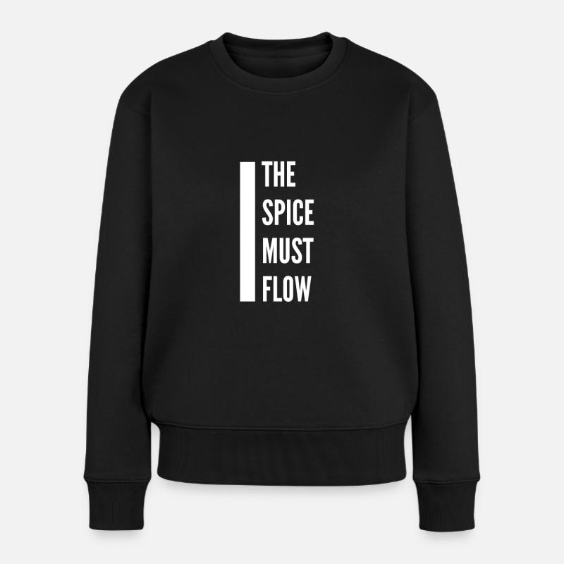 L'épice doit s'écouler - Pull Premium bio Femme - noir