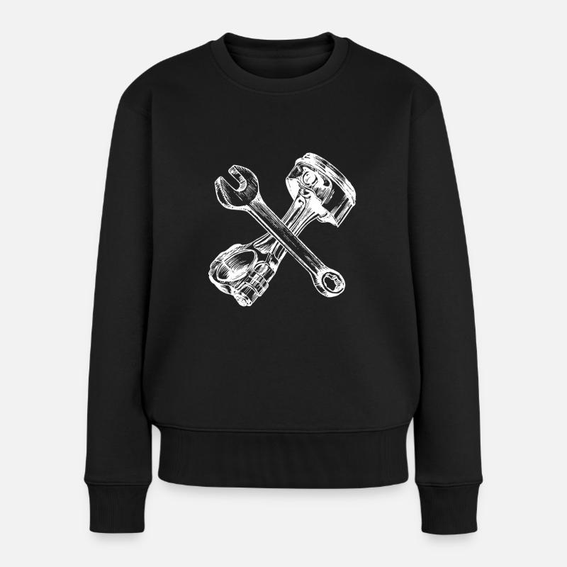 crosse de la crosse - Pull Premium bio Femme - noir