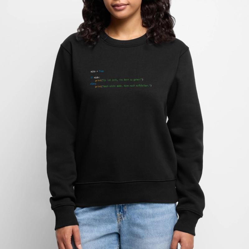 Programmierer Informatiker Nerd Softwareingenieur Frauen Premium Bio Pullover