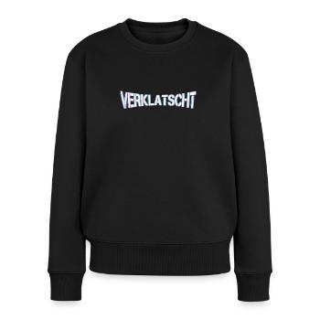 Drogen - Frauen Premium Bio Pullover - Schwarz - Vorne - Julia (174cm)