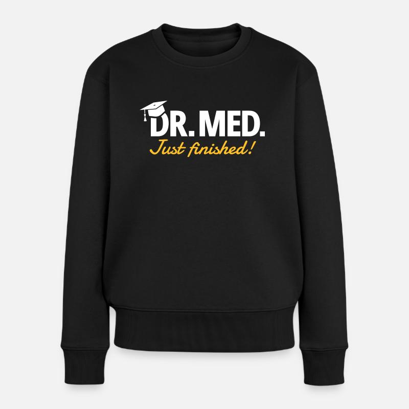 Médecin - Pull Premium bio Femme - noir
