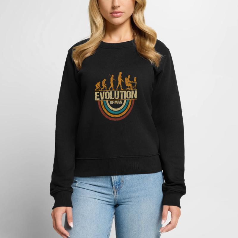 Programmateur Computerfreak Evolution Retro Pull Premium bio Femme