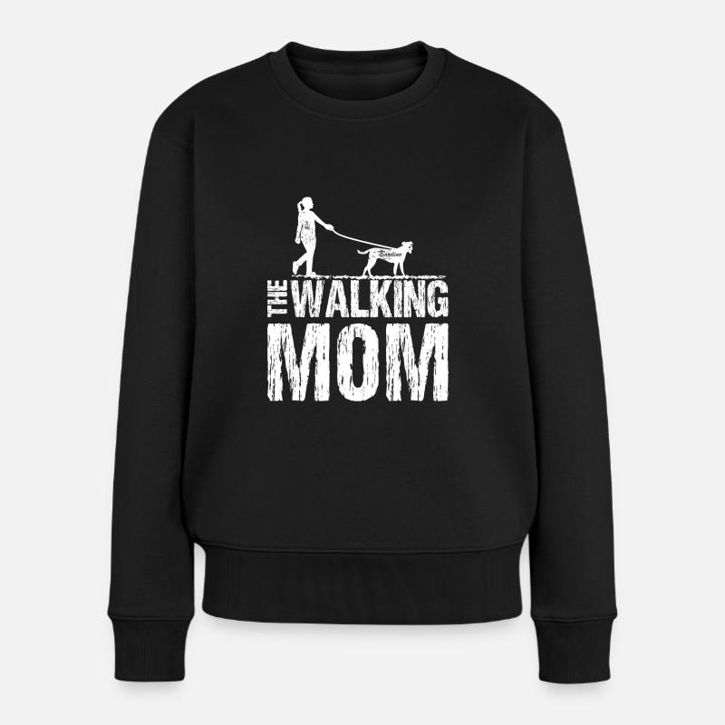 Bardino The Walking Mom - Pull Premium bio Femme - noir