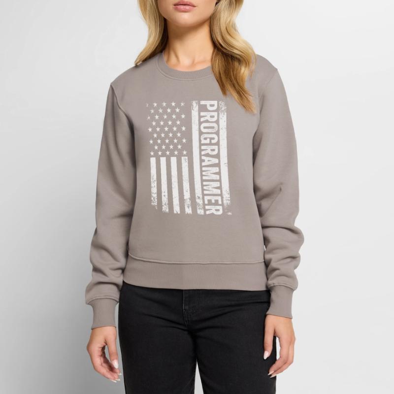 Programmierer Entwickler Programmierer Programmieren IT Computer Frauen Premium Bio Pullover