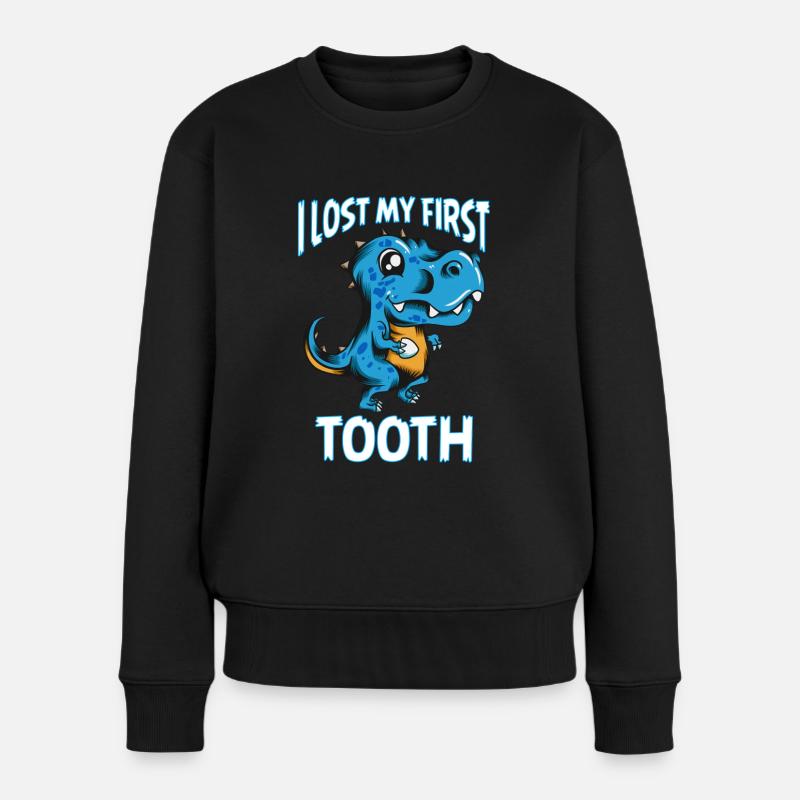Lost my First Tooth Kids Tooth Gap Dinodesign - Pull Premium bio Femme - noir