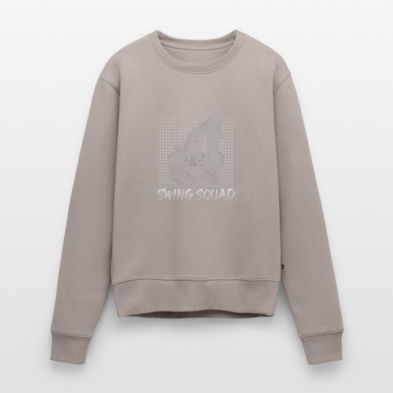 Crane operator design for excavator operators and construction workers Women's Premium Organic Jumper