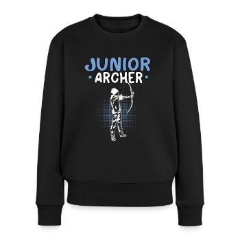 Junior Archer Archery Archer - Women's Premium Organic Jumper - black - Front - Julia (174cm)