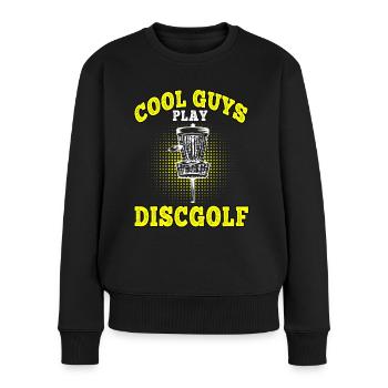 Disc Golf Cool Guys Play Disc Golf Disc Golfer - Pull Premium bio Femme - noir - Devant - Julia (174cm)