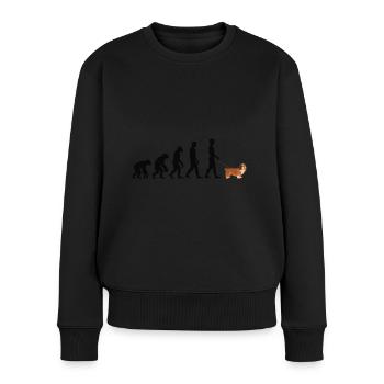 Havanais - Pull Premium bio Femme - noir - Devant - Julia (174cm)