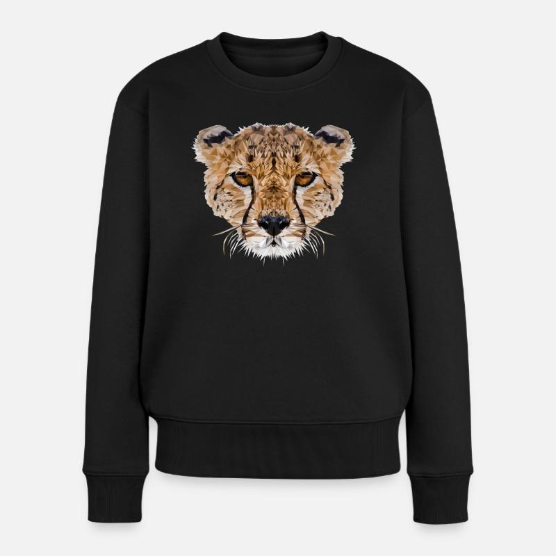 Guépard - Pull Premium bio Femme - noir