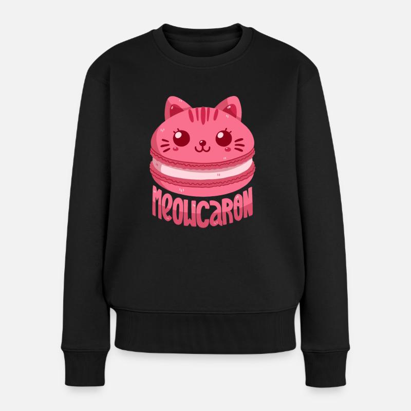 Miaoucaron - Pull Premium bio Femme - noir