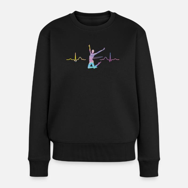 Gymnastique rythmique - Pull Premium bio Femme - noir