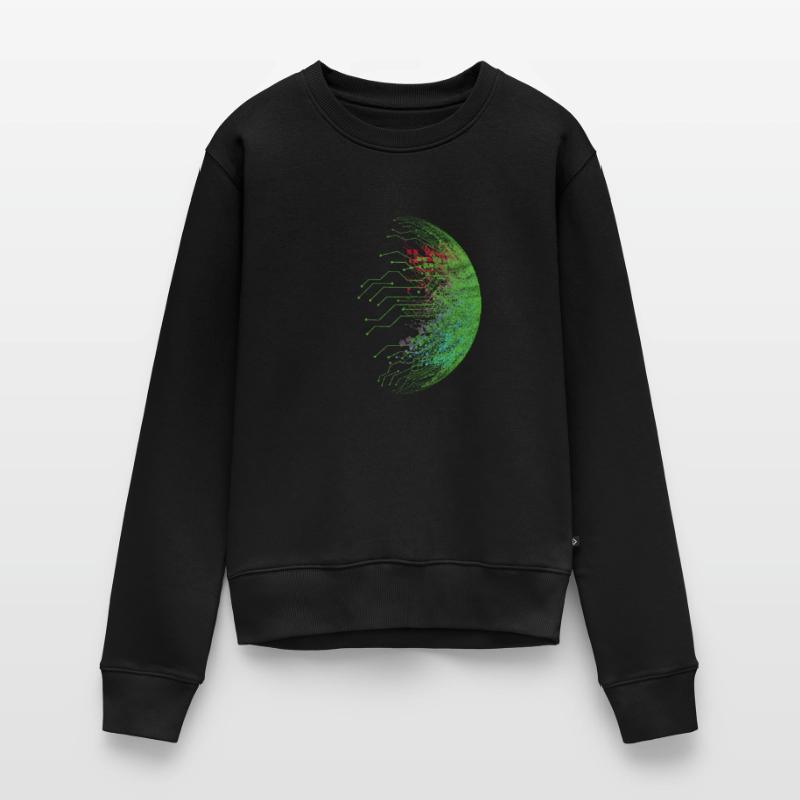 Cadeau de nerd informatique programmeur de code binaire Pull Premium bio Femme