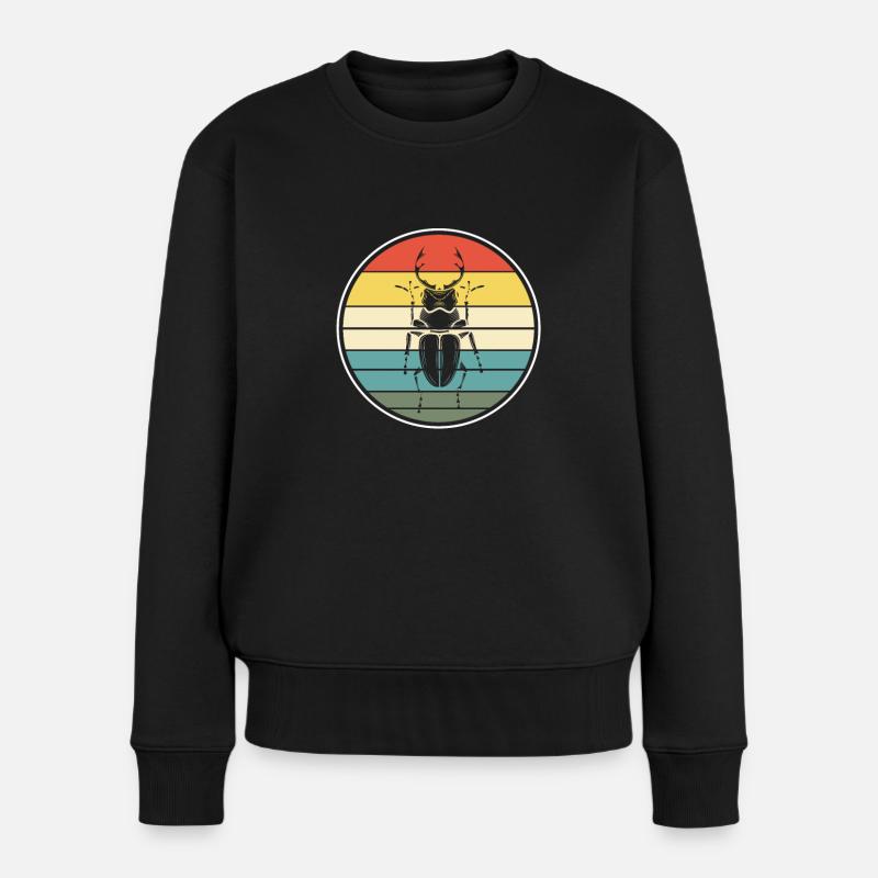 Insekt - Frauen Premium Bio Pullover - Schwarz