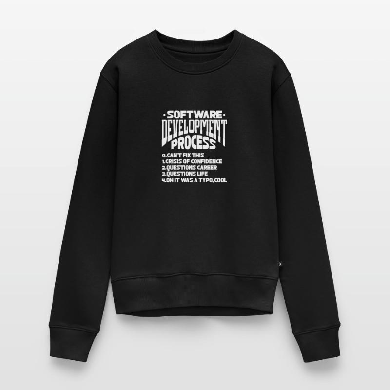 Softwareentwickler Programmierer Software Frauen Premium Bio Pullover