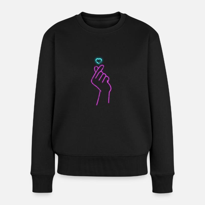 K-Pop Musique Coréenne Pop Corée Kpop Cadeau - Pull Premium bio Femme - noir