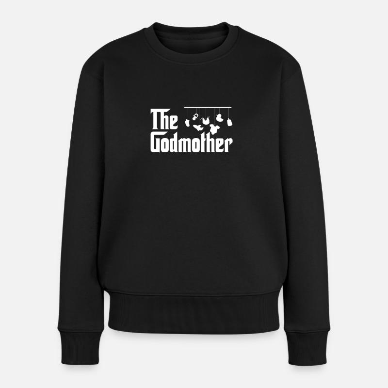 Patin - Frauen Premium Bio Pullover - Schwarz