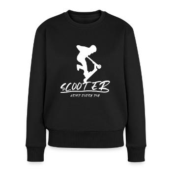Grind Every Day Stunt Scooter - Pull Premium bio Femme - noir - Devant - Julia (174cm)